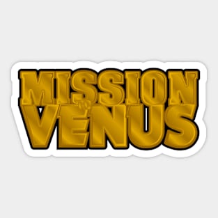 Mission to Venus Sticker